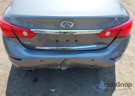 2014 Infiniti Q50 Premium z USA, uszkodzony, nr VIN JN1BV7AR2EM702887